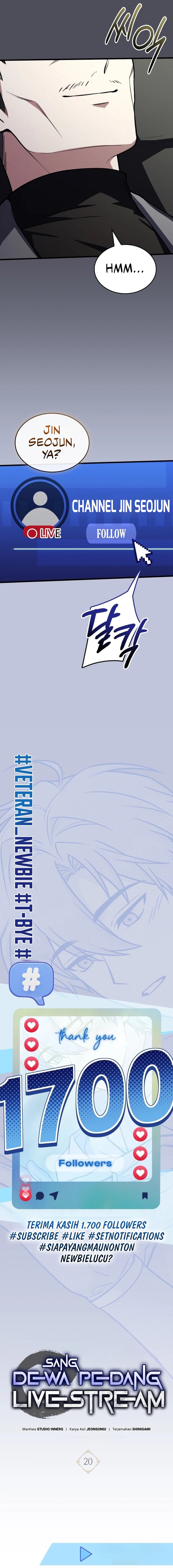Baca Sword God's Livestream - Chapter 20 halaman 6