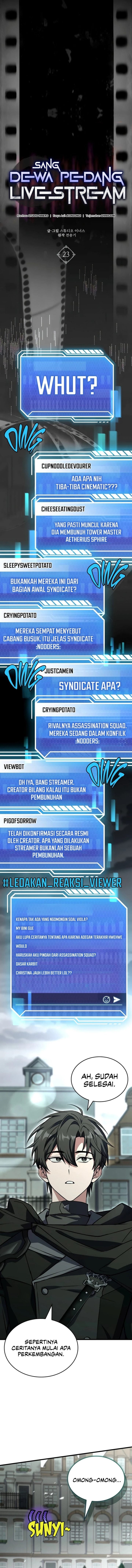 Sword God's Livestream chapter 23 halaman 4