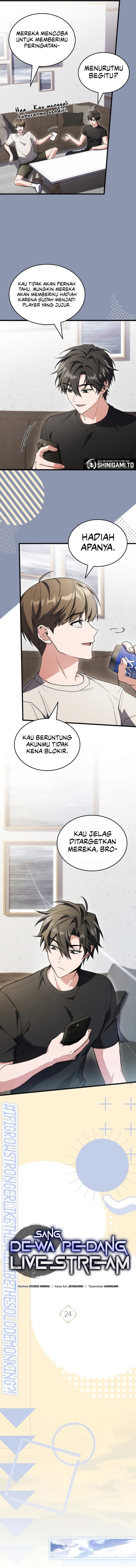 Baca Sword God's Livestream - Chapter 24 halaman 3