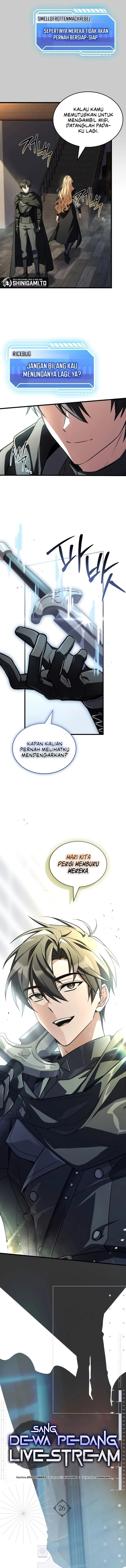 Baca Sword God's Livestream - Chapter 26 halaman 6