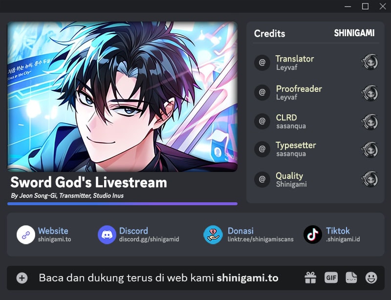 Baca Sword God’s Livestream Chapter 29 Bahasa Indonesia page 6