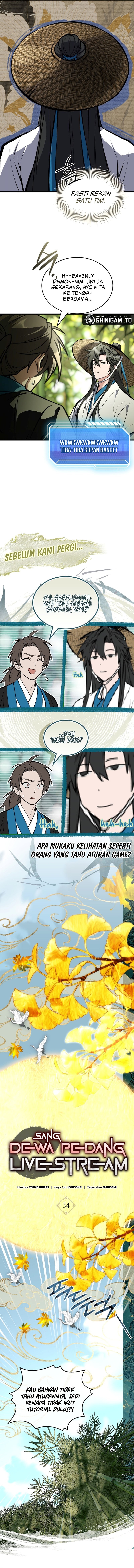 Sword God's Livestream Chapter 34 - Page 3