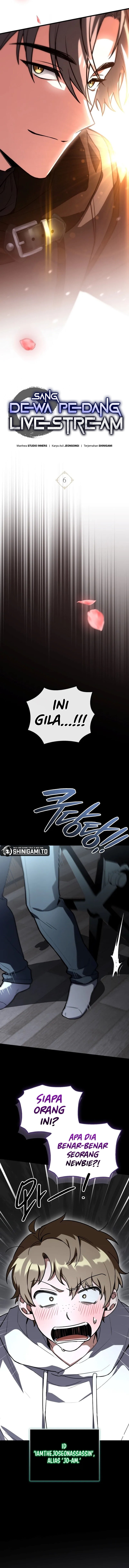 Baca Sword God's Livestream - Chapter 6 halaman 5