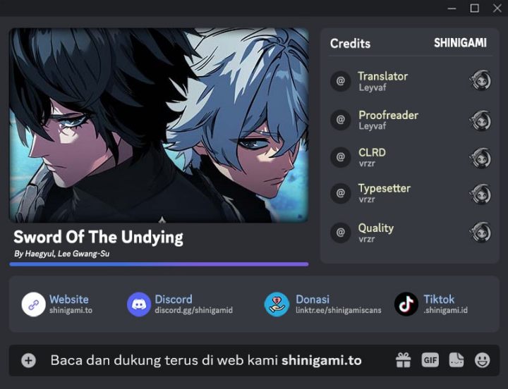 Baca Sword of The Undying - Chapter 2 halaman 1