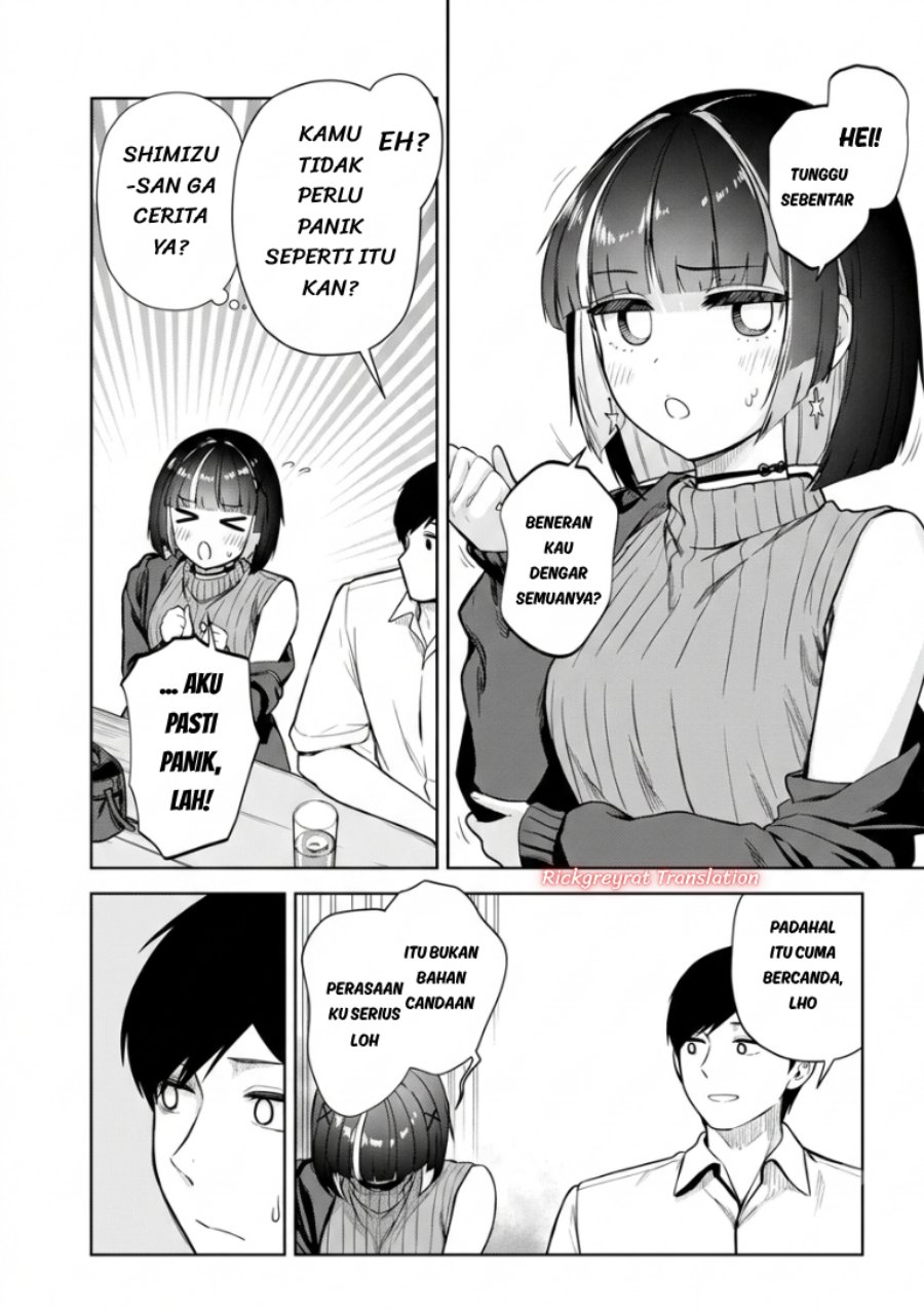 Tachi Nomi Izakaya De Kei Joshidaisei Ga Tonari Ni Kuru Hanashi Chapter 18.1 - Page 9