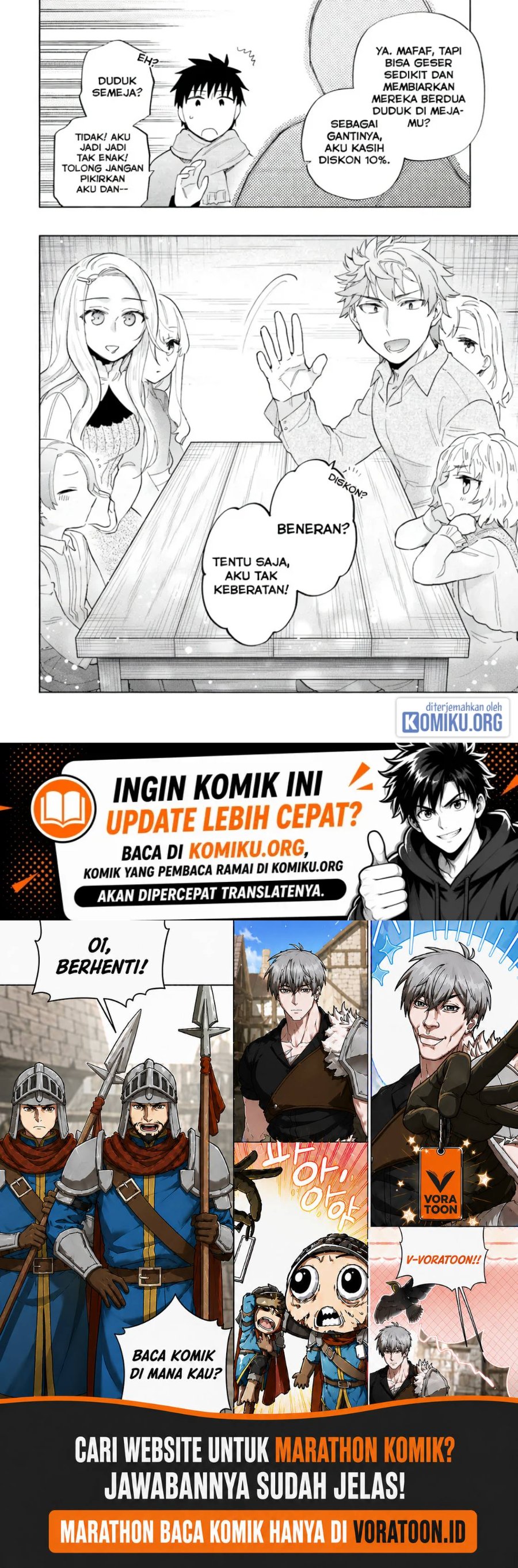Baca Takarakuji de 40-oku Atatta n dakedo Isekai ni Ijuu Suru Chapter 52 Bahasa Indonesia page 40