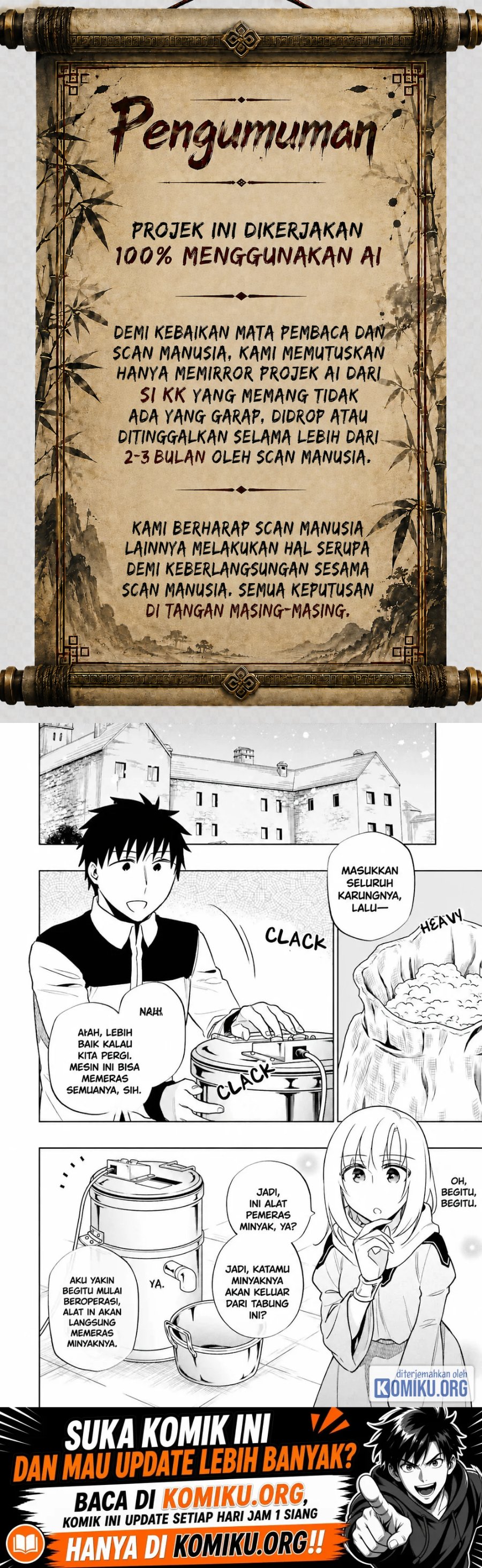 Baca Takarakuji de 40-oku Atatta n dakedo Isekai ni Ijuu Suru Chapter 55 Bahasa Indonesia page 6
