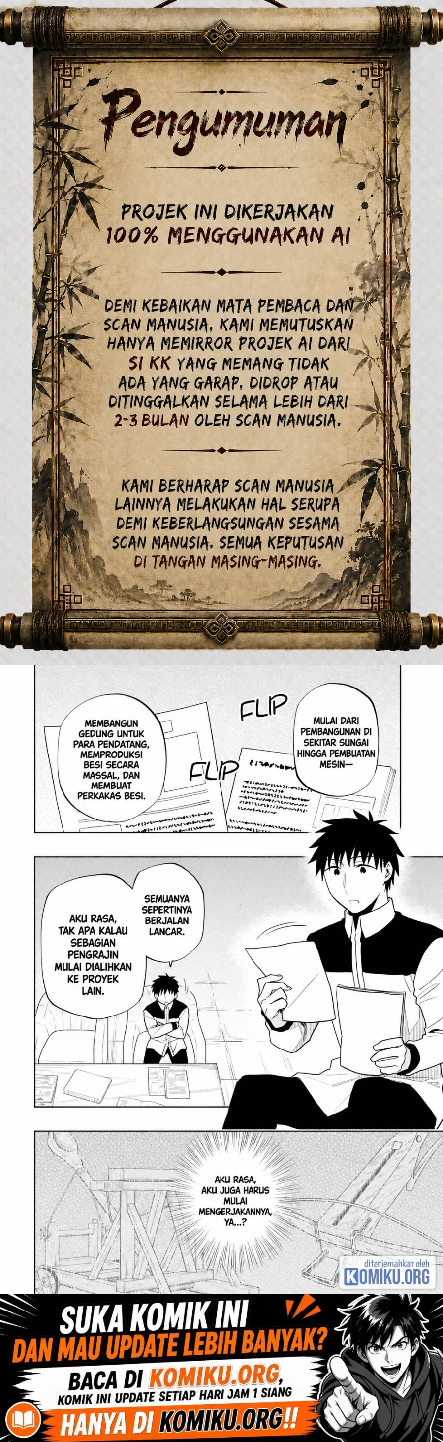 Baca Takarakuji de 40-oku Atatta n dakedo Isekai ni Ijuu Suru Chapter 58 Bahasa Indonesia page 6