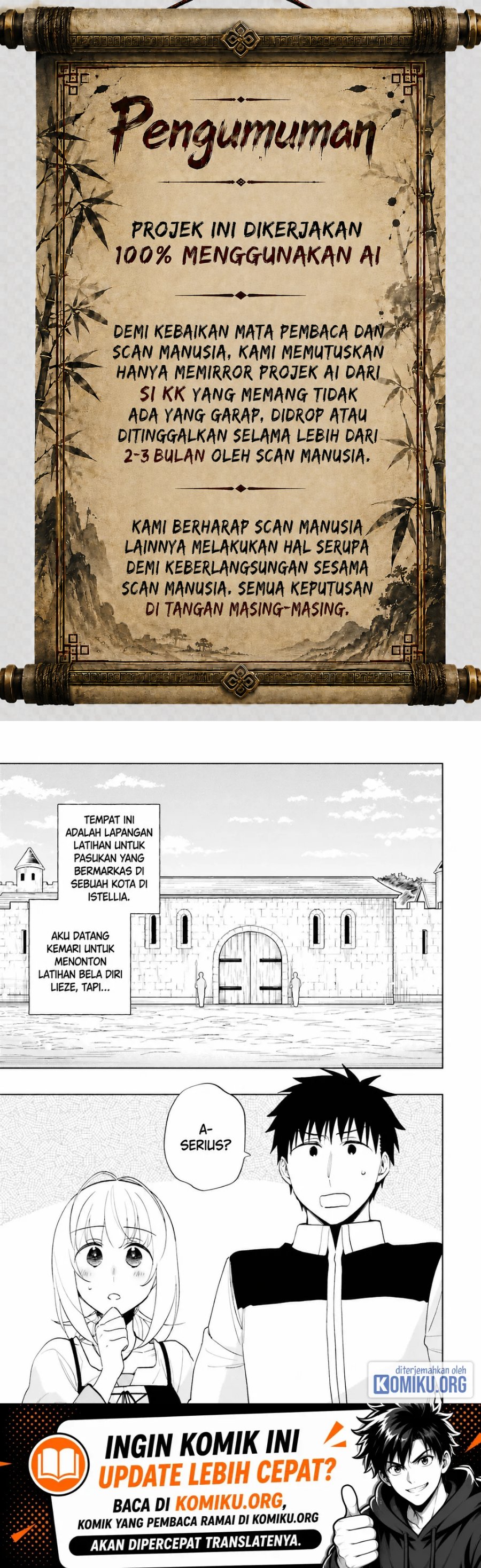 Takarakuji de 40-oku Atatta n dakedo Isekai ni Ijuu Suru Chapter 66.5 - Page 1