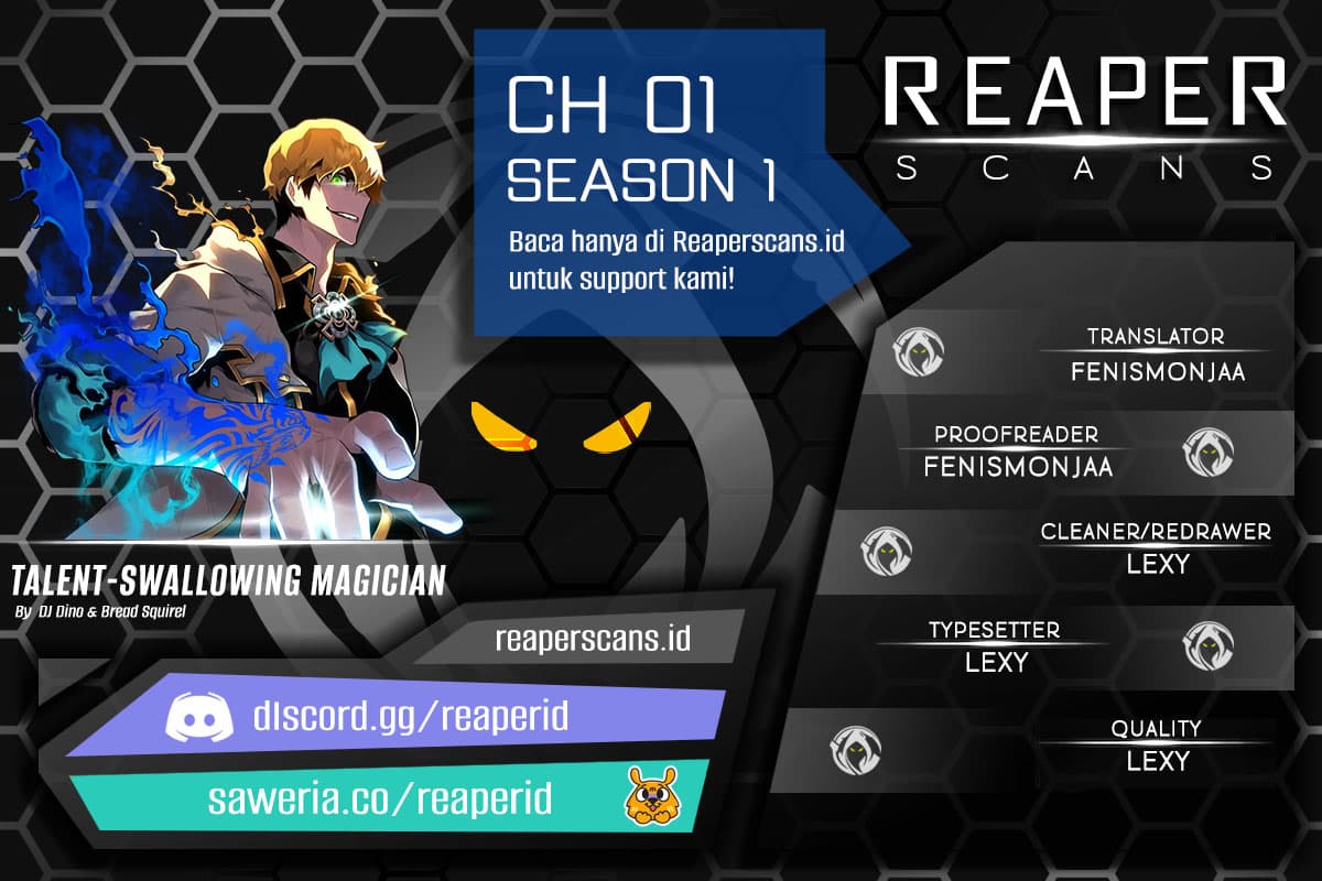 Baca Talent-Swallowing Magician - Chapter 1 halaman 1