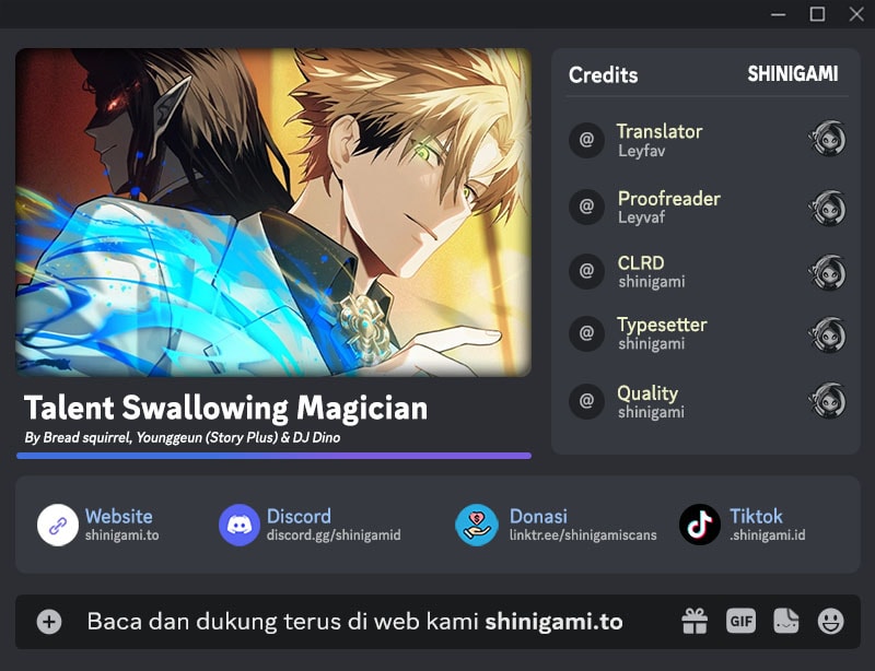 Baca Talent-Swallowing Magician - Chapter 142 halaman 1