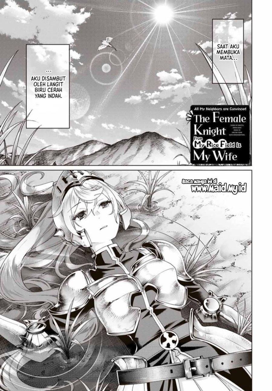 Tanbo de Hirotta Onna Kishi, Inaka de Ore no Yome da to Omowareteiru Chapter 40 - Page 3