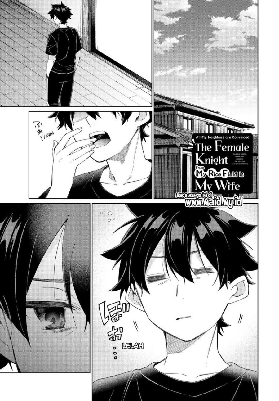 Tanbo de Hirotta Onna Kishi, Inaka de Ore no Yome da to Omowareteiru Chapter 43 - Page 3