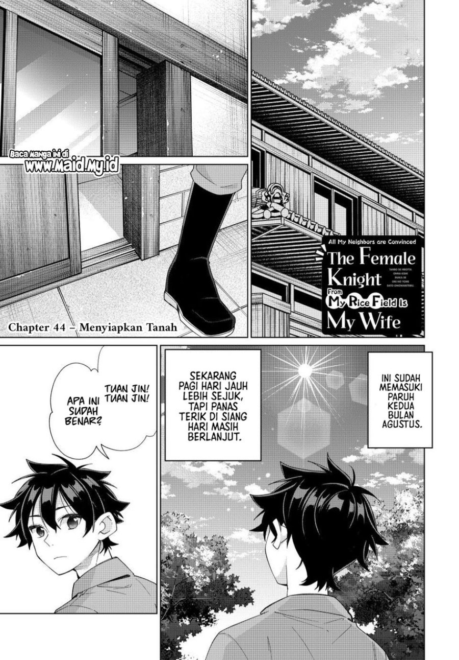Tanbo de Hirotta Onna Kishi, Inaka de Ore no Yome da to Omowareteiru Chapter 44 - Page 3