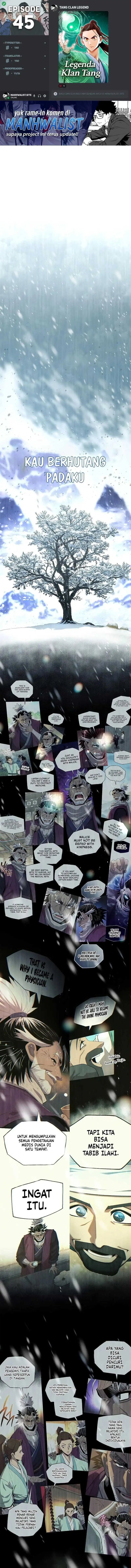 Baca Tang Clan Legend - Chapter 45 halaman 1