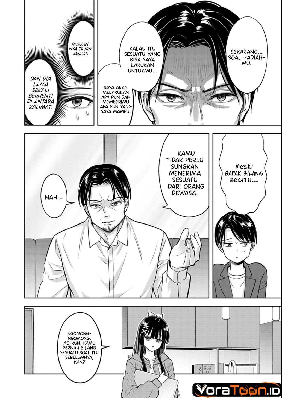 Taoreta Fujin wo Sukutta Gohoubi wa, Musume no Bijin Futago to no Otsukiai Deshita. Chapter 6 - Page 9