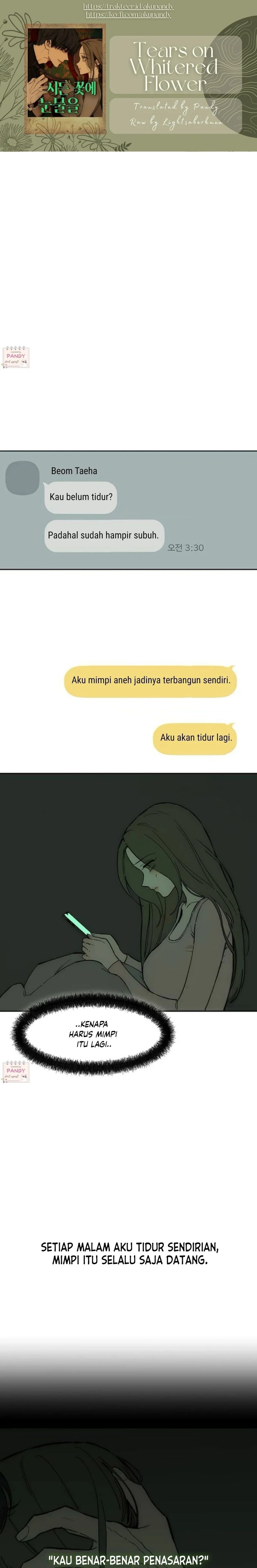 Baca Tears on a Withered Flower - Chapter 71 halaman 1