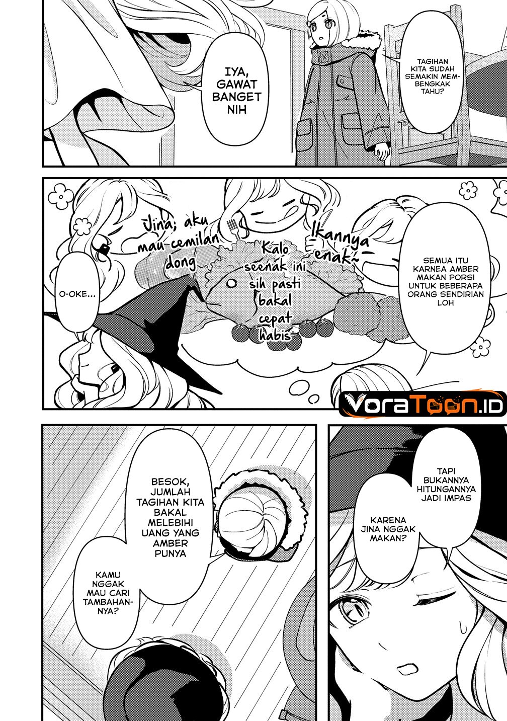 Baca Tegami no Majo no Okuri Tabi Chapter 1 Bahasa Indonesia page 28