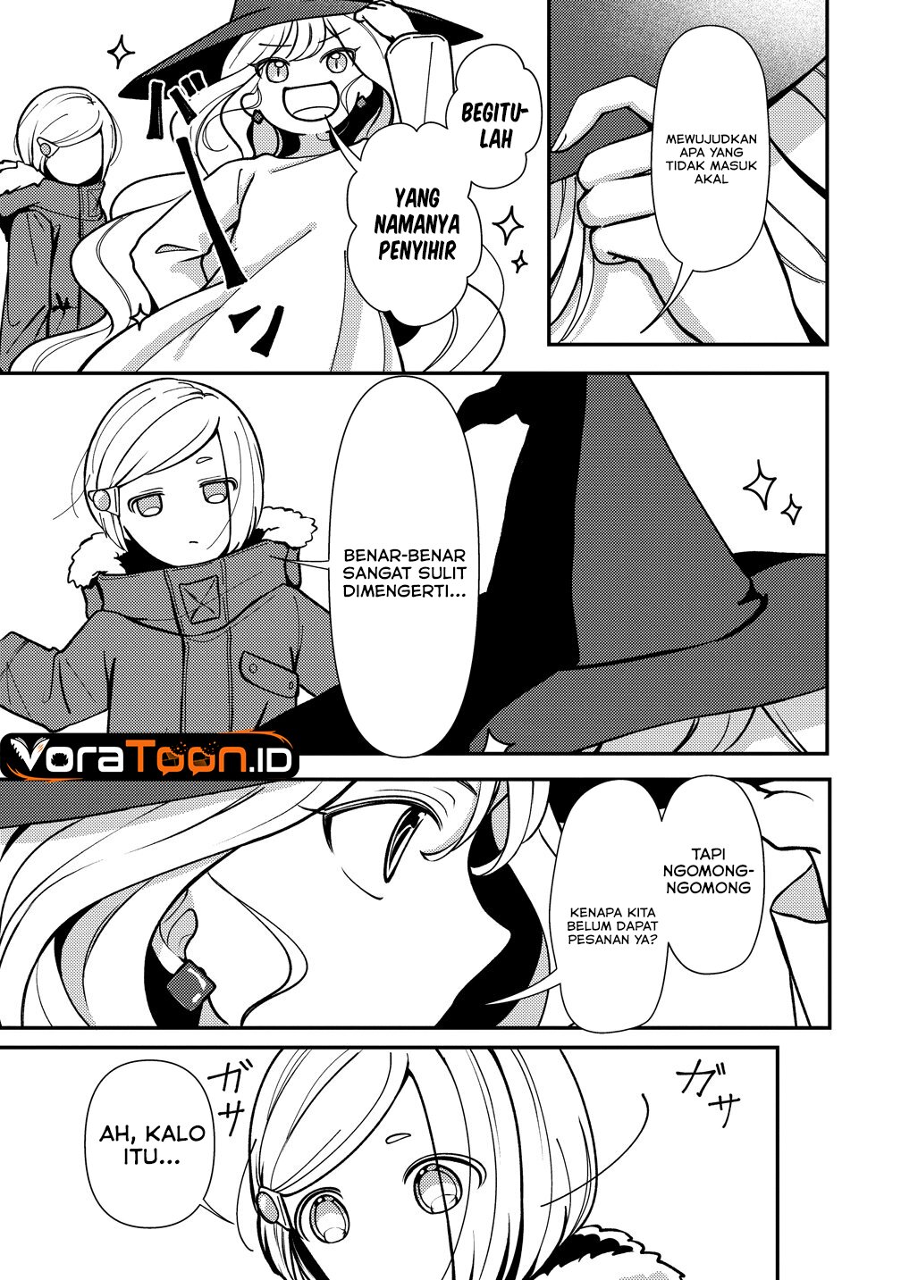 Baca Tegami no Majo no Okuri Tabi Chapter 1 Bahasa Indonesia page 34