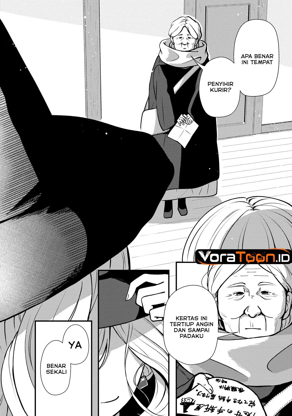 Baca Tegami no Majo no Okuri Tabi Chapter 1 Bahasa Indonesia page 40