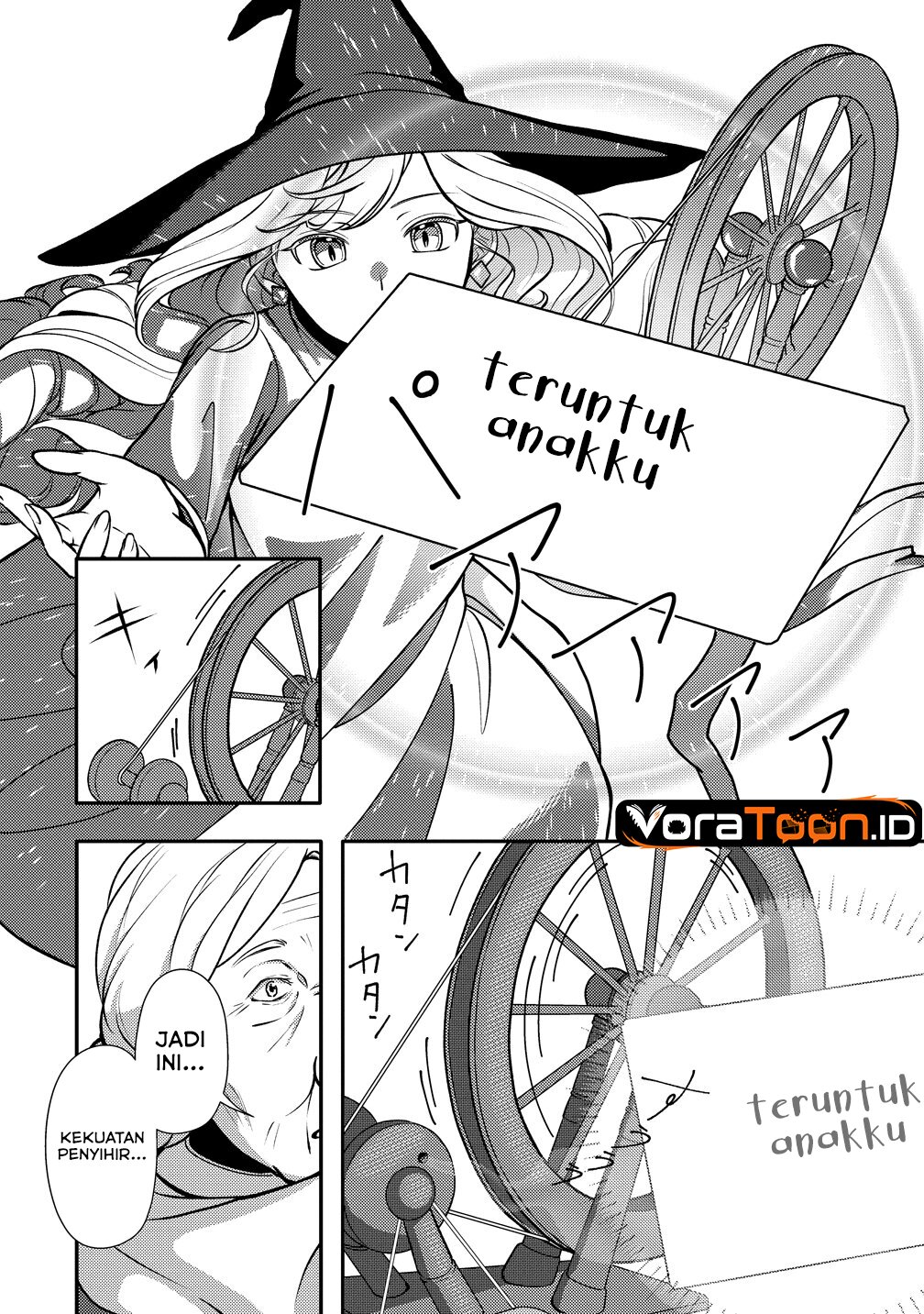 Baca Tegami no Majo no Okuri Tabi Chapter 1 Bahasa Indonesia page 60