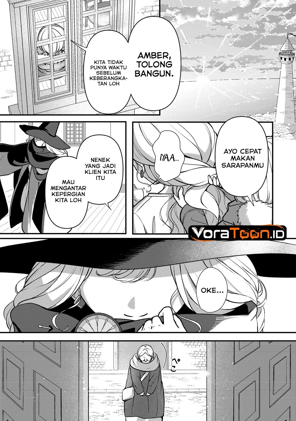 Baca Tegami no Majo no Okuri Tabi Chapter 1 Bahasa Indonesia page 66