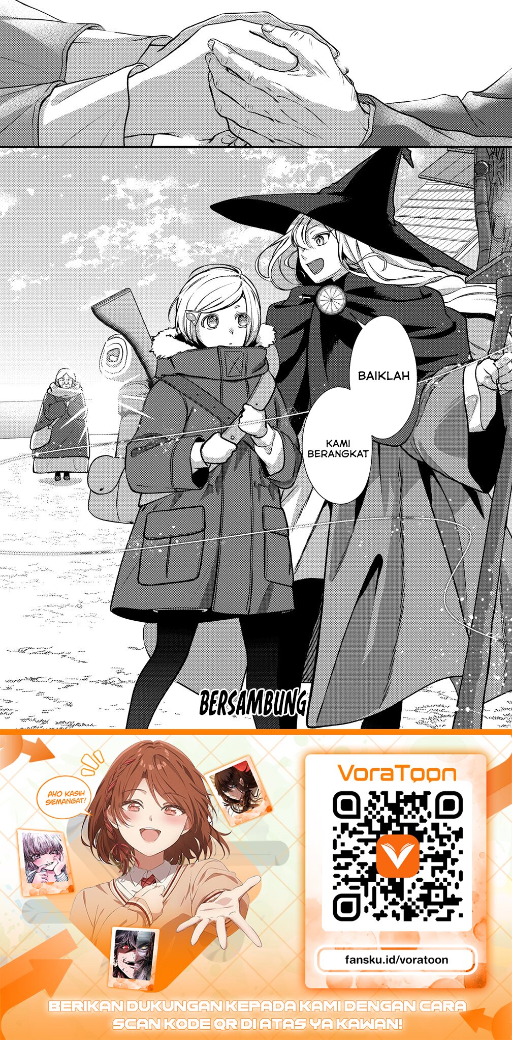 Baca Tegami no Majo no Okuri Tabi Chapter 1 Bahasa Indonesia page 68