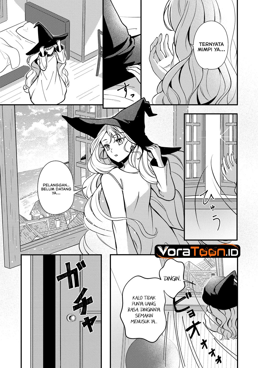 Baca Tegami no Majo no Okuri Tabi Chapter 1 Bahasa Indonesia page 18