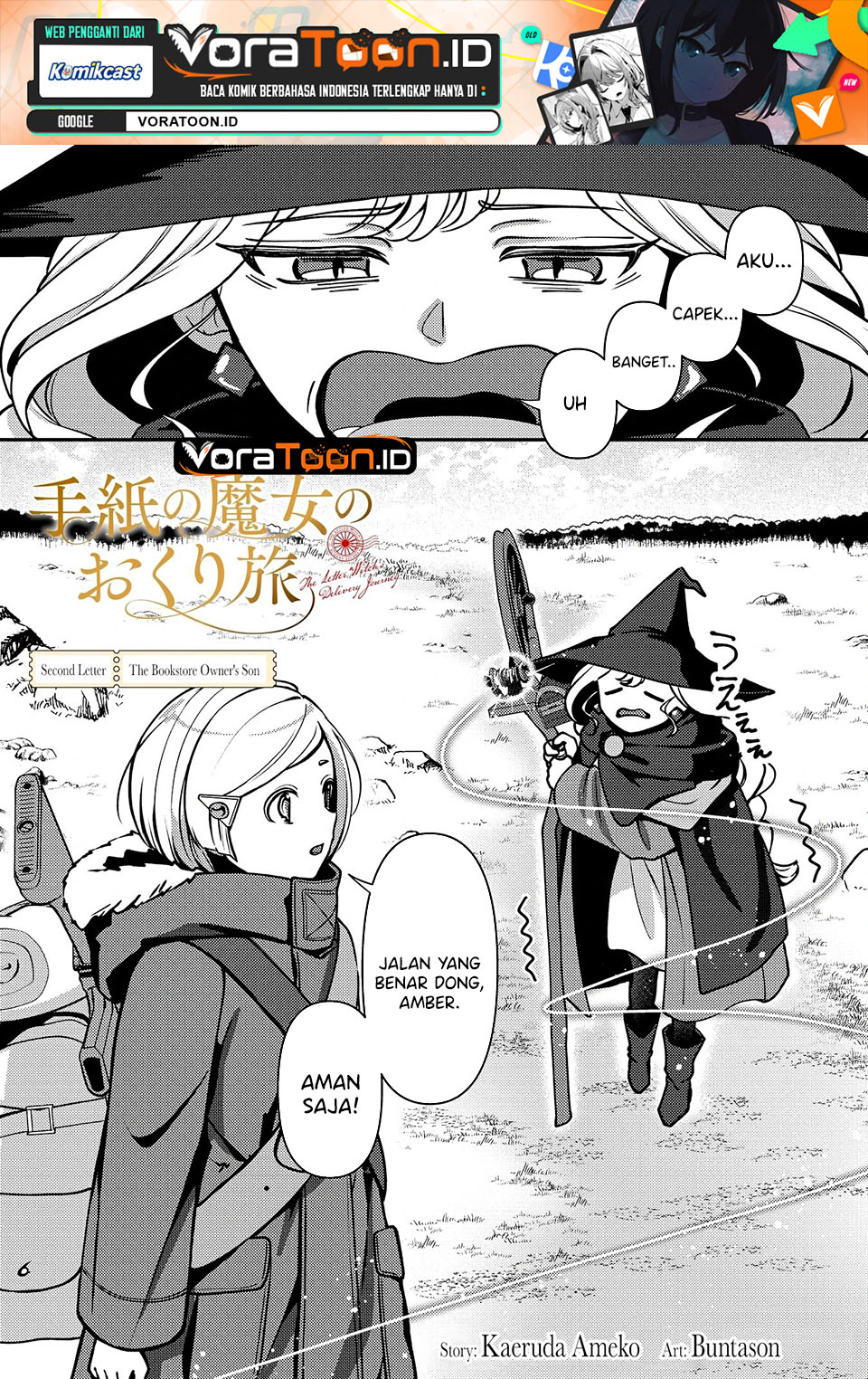 Baca Tegami no Majo no Okuri Tabi Chapter 2 Bahasa Indonesia page 8