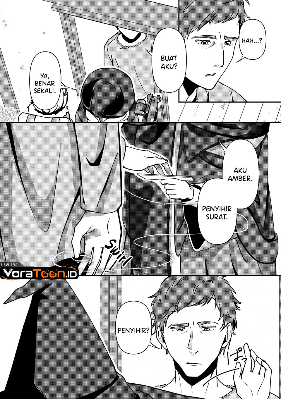 Baca Tegami no Majo no Okuri Tabi Chapter 2 Bahasa Indonesia page 46