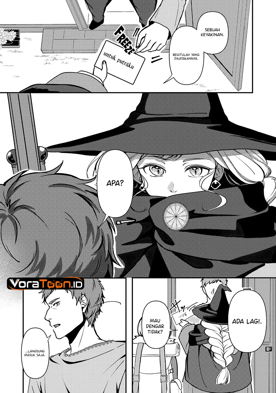 Baca Tegami no Majo no Okuri Tabi Chapter 2 Bahasa Indonesia page 50