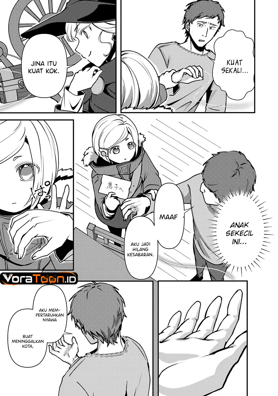 Baca Tegami no Majo no Okuri Tabi Chapter 2 Bahasa Indonesia page 60