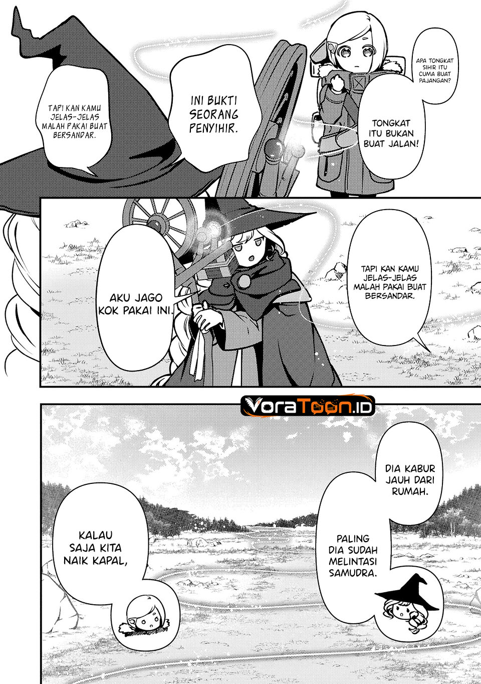 Baca Tegami no Majo no Okuri Tabi Chapter 2 Bahasa Indonesia page 10