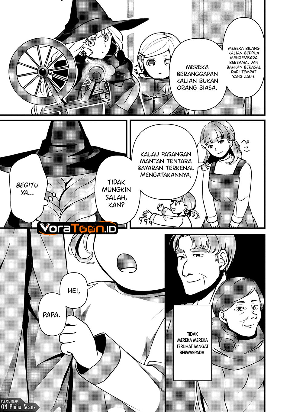 Baca Tegami no Majo no Okuri Tabi Chapter 2 Bahasa Indonesia page 70