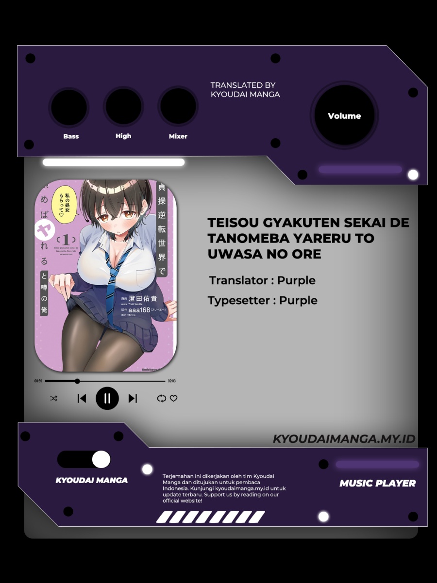 Baca Teisou Gyakuten Sekai de Tanomeba Yareru to Uwasa no Ore - Chapter 8 halaman 1