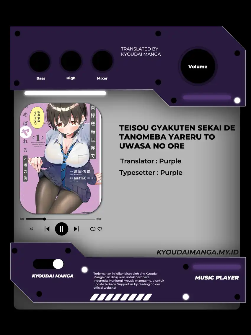 Baca Teisou Gyakuten Sekai de Tanomeba Yareru to Uwasa no Ore - Chapter 9 halaman 1