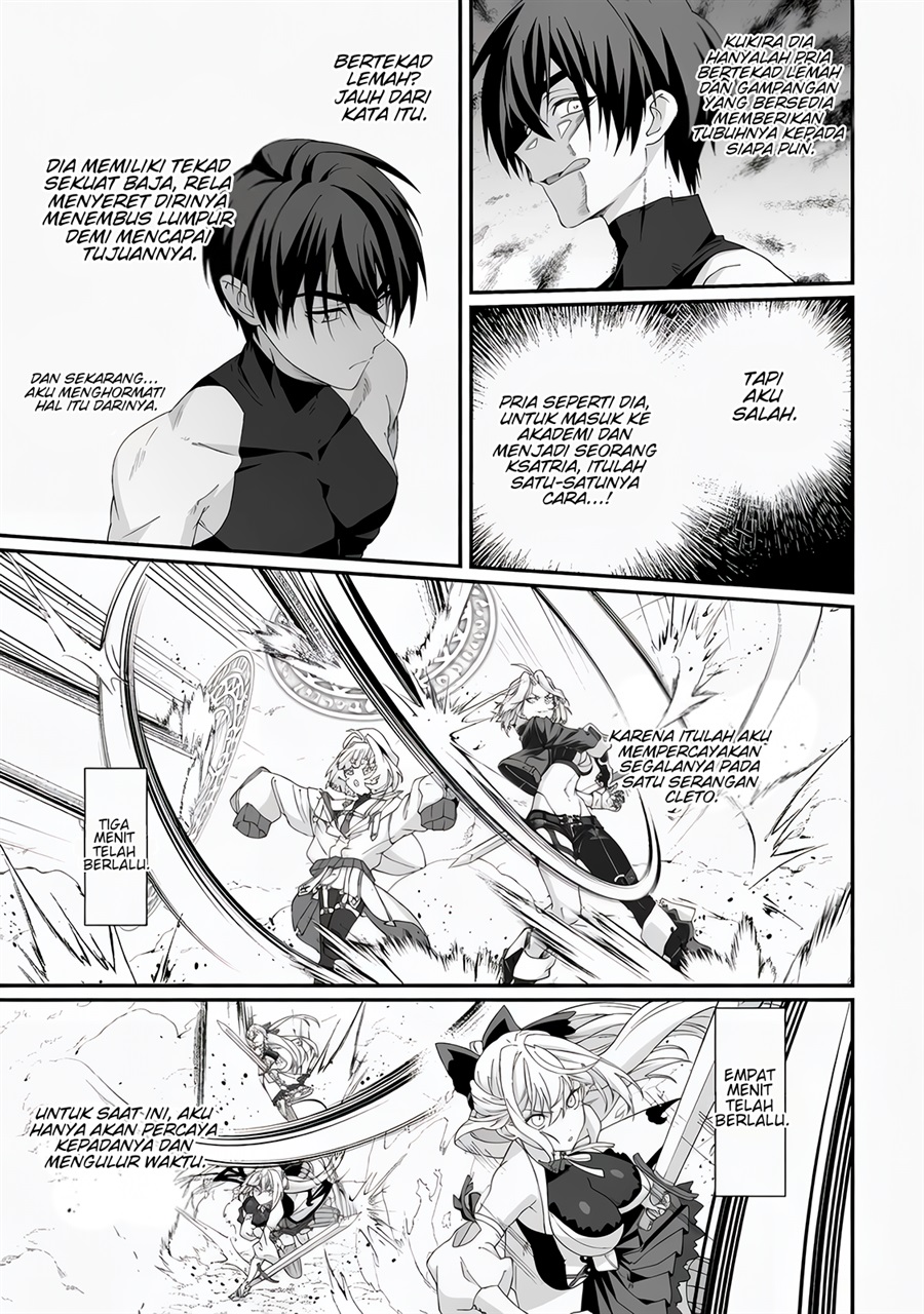 Baca Teisou Gyakuten Sekai De Yuiitsu No Otoko Kishi No Ore, Onna Kishi Gakuen Ni Nyuugaku Shitara Nazeka Eiyou Atsukai Sareta ~Zetsurin Skill De Harem Musou~ - Chapter 10 halaman 24