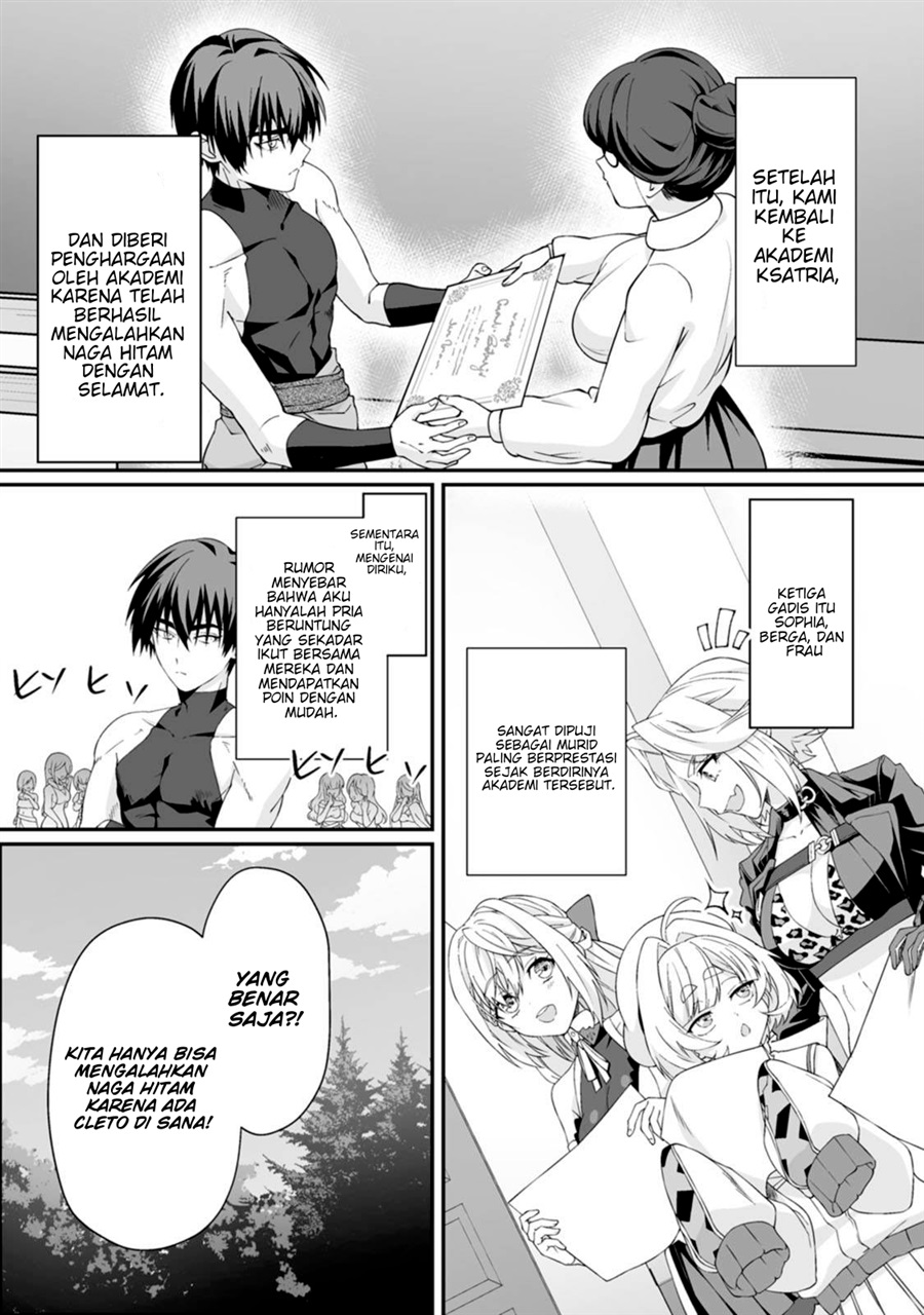 Baca Teisou Gyakuten Sekai De Yuiitsu No Otoko Kishi No Ore, Onna Kishi Gakuen Ni Nyuugaku Shitara Nazeka Eiyou Atsukai Sareta ~Zetsurin Skill De Harem Musou~ - Chapter 10 halaman 30