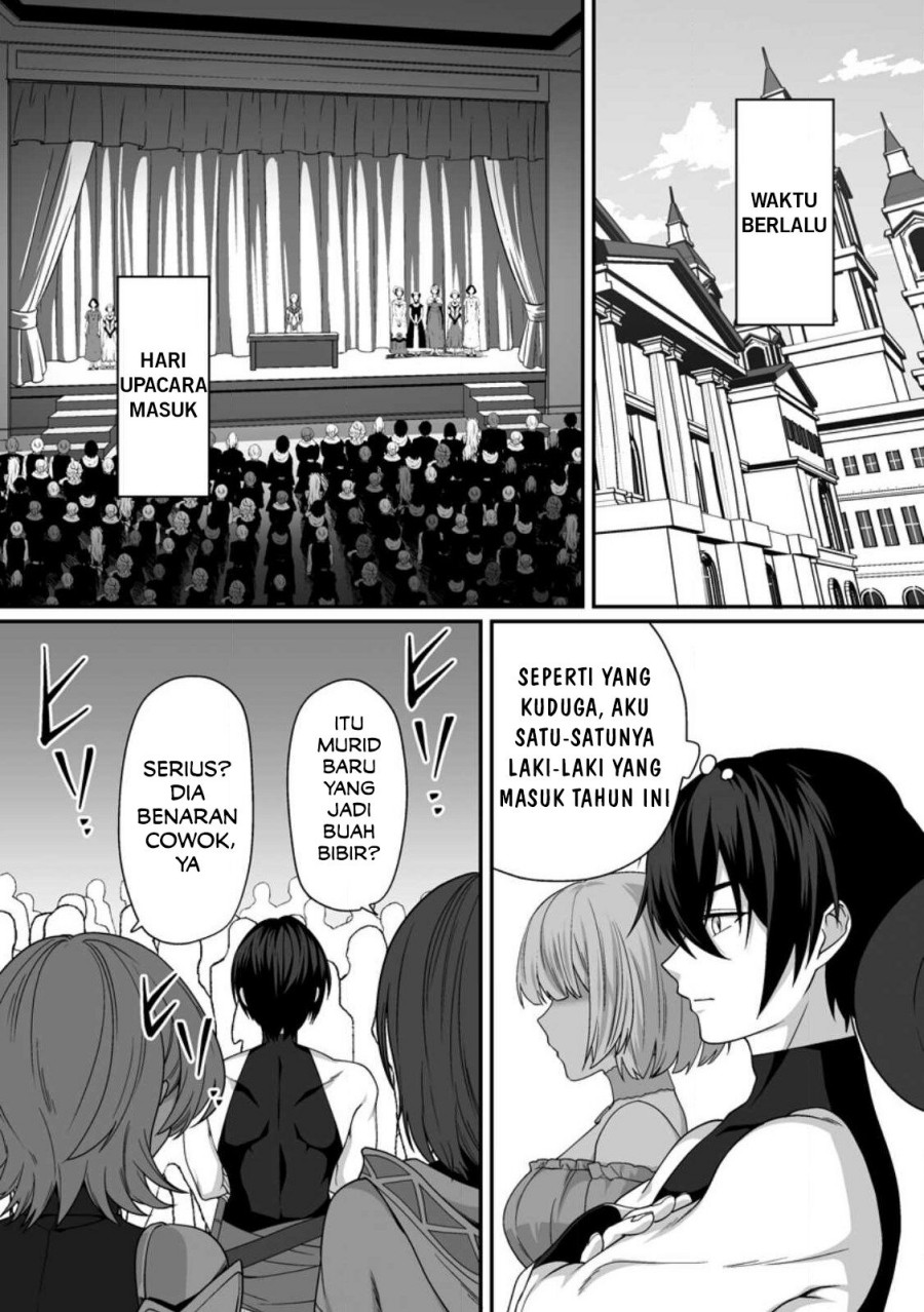 Baca Teisou Gyakuten Sekai De Yuiitsu No Otoko Kishi No Ore, Onna Kishi Gakuen Ni Nyuugaku Shitara Nazeka Eiyou Atsukai Sareta ~Zetsurin Skill De Harem Musou~ - Chapter 4.1 halaman 4