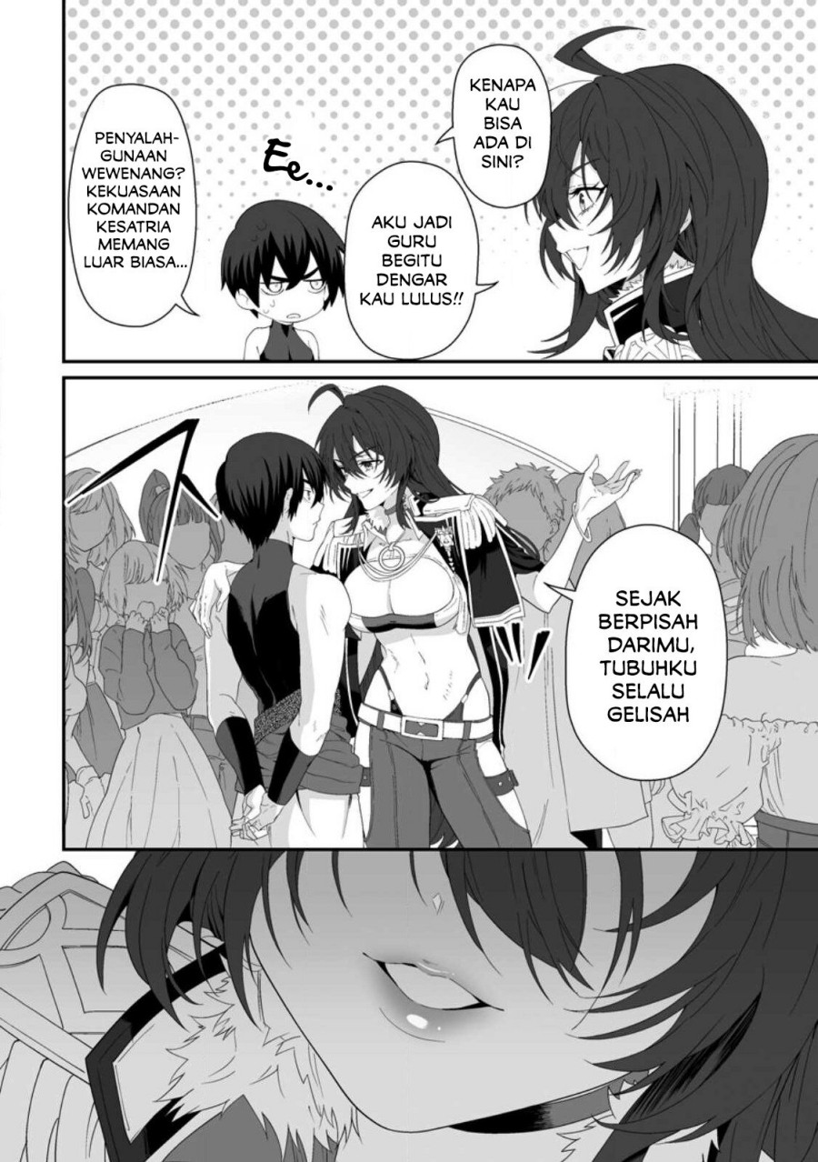 Baca Teisou Gyakuten Sekai De Yuiitsu No Otoko Kishi No Ore, Onna Kishi Gakuen Ni Nyuugaku Shitara Nazeka Eiyou Atsukai Sareta ~Zetsurin Skill De Harem Musou~ - Chapter 4.1 halaman 9