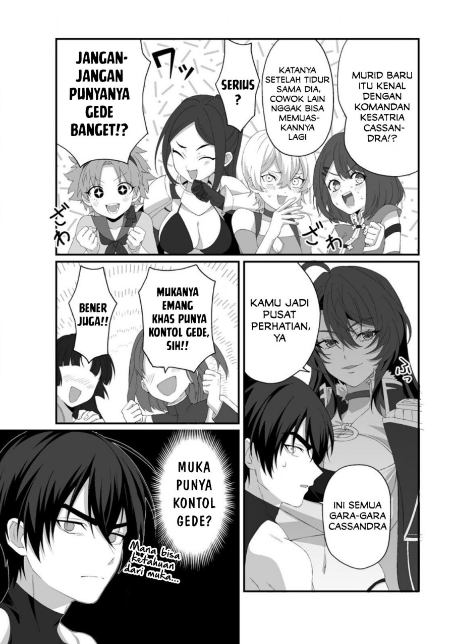 Baca Teisou Gyakuten Sekai De Yuiitsu No Otoko Kishi No Ore, Onna Kishi Gakuen Ni Nyuugaku Shitara Nazeka Eiyou Atsukai Sareta ~Zetsurin Skill De Harem Musou~ - Chapter 4.2 halaman 3