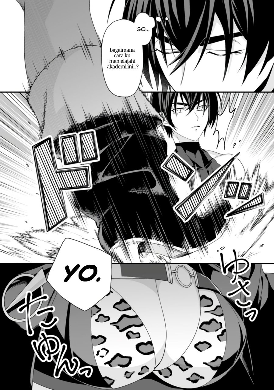 Baca Teisou Gyakuten Sekai De Yuiitsu No Otoko Kishi No Ore, Onna Kishi Gakuen Ni Nyuugaku Shitara Nazeka Eiyou Atsukai Sareta ~Zetsurin Skill De Harem Musou~ - Chapter 4.3 halaman 9