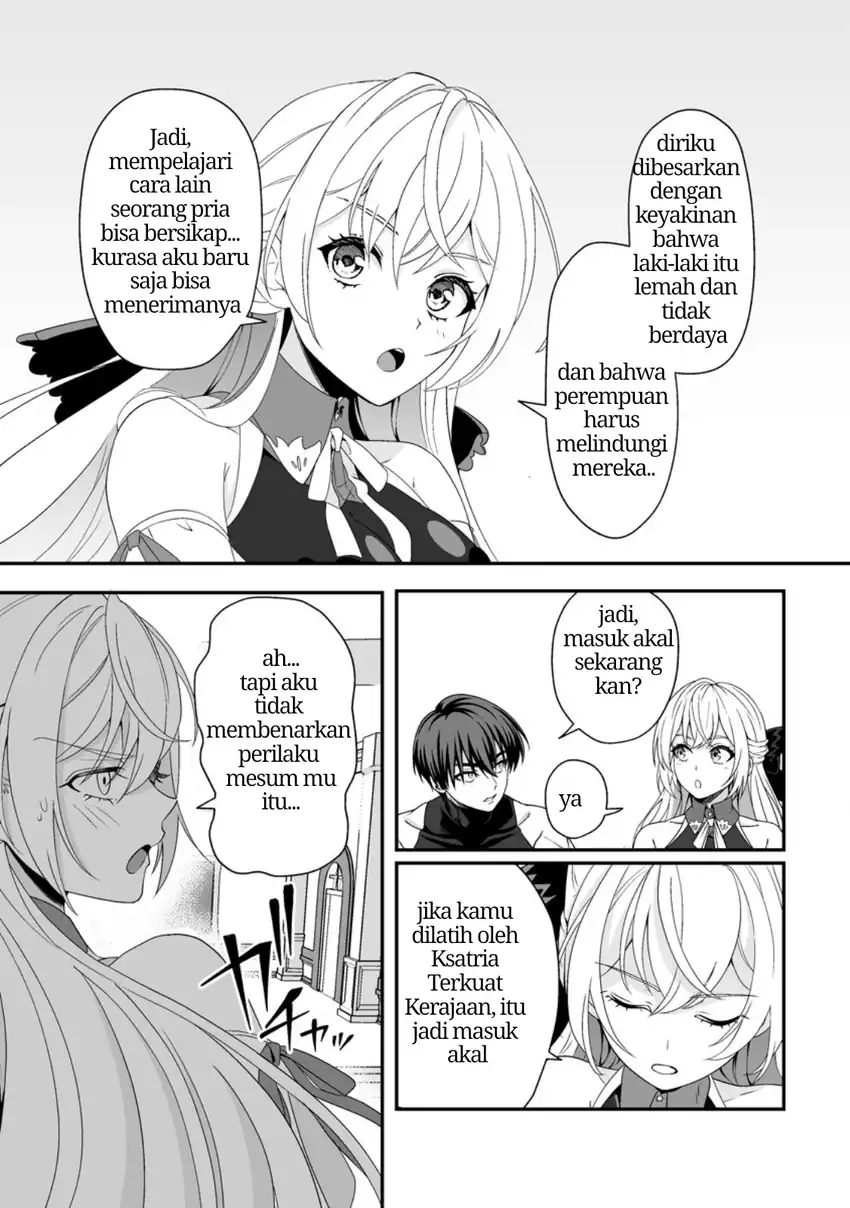 Baca Teisou Gyakuten Sekai De Yuiitsu No Otoko Kishi No Ore, Onna Kishi Gakuen Ni Nyuugaku Shitara Nazeka Eiyou Atsukai Sareta ~Zetsurin Skill De Harem Musou~ - Chapter 4.5 halaman 3