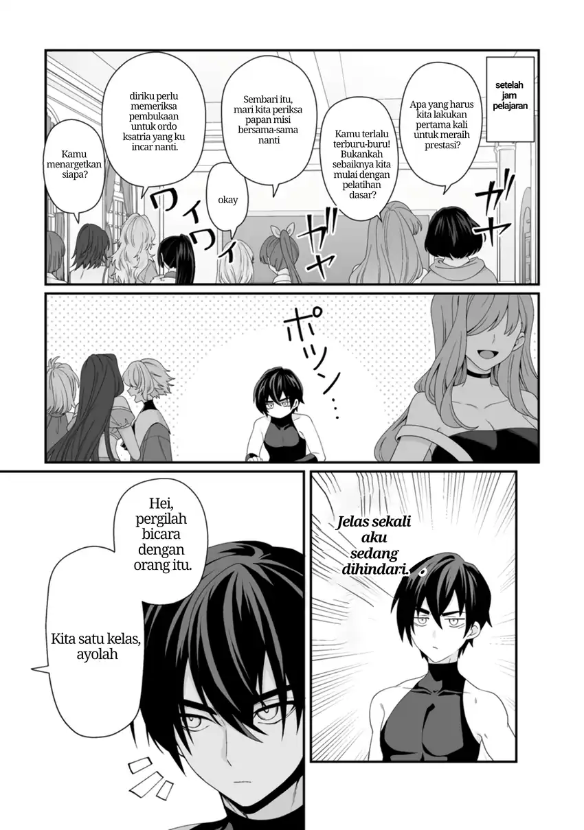 Baca Teisou Gyakuten Sekai De Yuiitsu No Otoko Kishi No Ore, Onna Kishi Gakuen Ni Nyuugaku Shitara Nazeka Eiyou Atsukai Sareta ~Zetsurin Skill De Harem Musou~ - Chapter 4.5 halaman 7