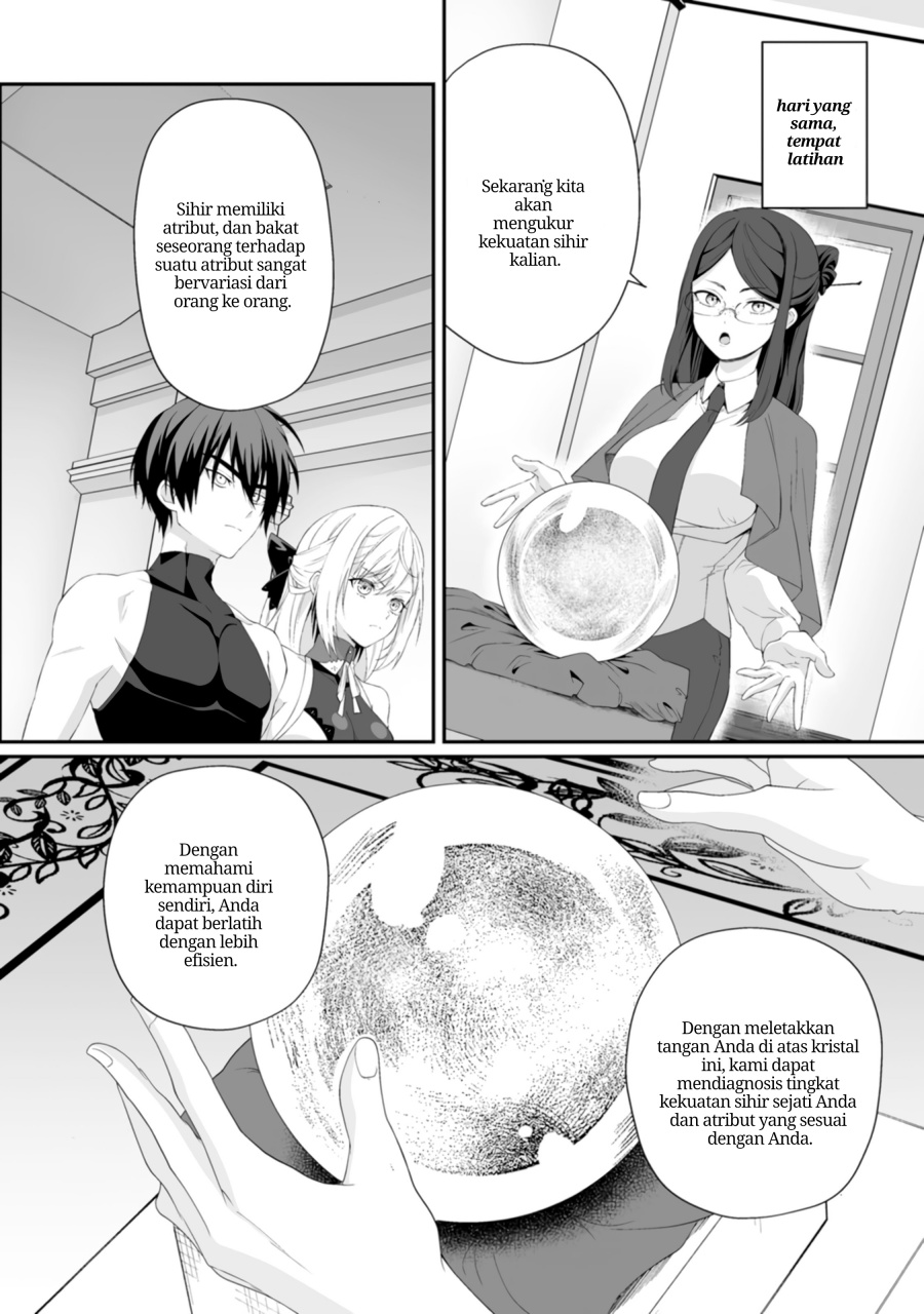 Baca Teisou Gyakuten Sekai De Yuiitsu No Otoko Kishi No Ore, Onna Kishi Gakuen Ni Nyuugaku Shitara Nazeka Eiyou Atsukai Sareta ~Zetsurin Skill De Harem Musou~ - Chapter 5.1 halaman 4