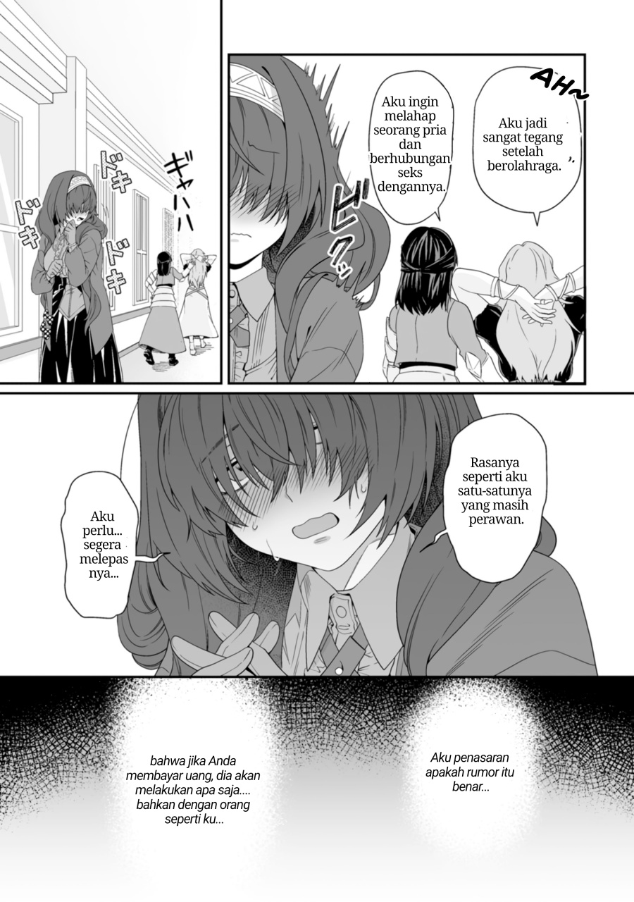 Baca Teisou Gyakuten Sekai De Yuiitsu No Otoko Kishi No Ore, Onna Kishi Gakuen Ni Nyuugaku Shitara Nazeka Eiyou Atsukai Sareta ~Zetsurin Skill De Harem Musou~ - Chapter 5.2 halaman 4