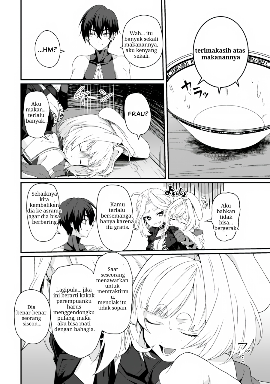 Baca Teisou Gyakuten Sekai De Yuiitsu No Otoko Kishi No Ore, Onna Kishi Gakuen Ni Nyuugaku Shitara Nazeka Eiyou Atsukai Sareta ~Zetsurin Skill De Harem Musou~ - Chapter 6.1 halaman 10