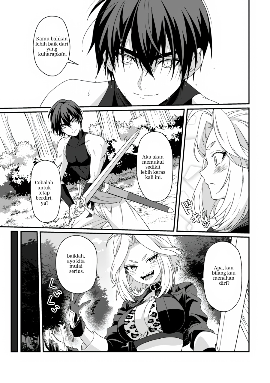 Baca Teisou Gyakuten Sekai De Yuiitsu No Otoko Kishi No Ore, Onna Kishi Gakuen Ni Nyuugaku Shitara Nazeka Eiyou Atsukai Sareta ~Zetsurin Skill De Harem Musou~ - Chapter 6.1 halaman 5