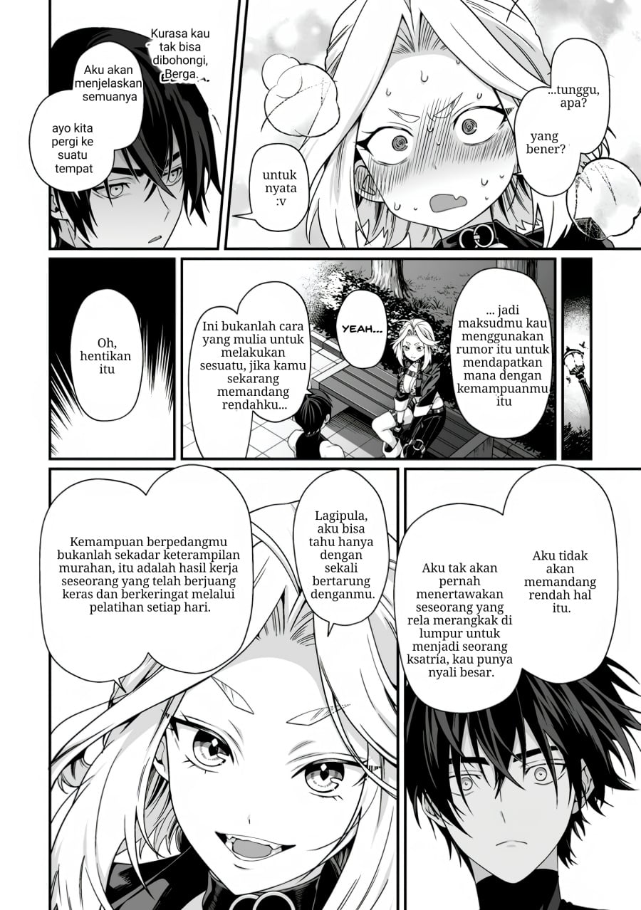 Baca Teisou Gyakuten Sekai De Yuiitsu No Otoko Kishi No Ore, Onna Kishi Gakuen Ni Nyuugaku Shitara Nazeka Eiyou Atsukai Sareta ~Zetsurin Skill De Harem Musou~ - Chapter 6.2 halaman 2