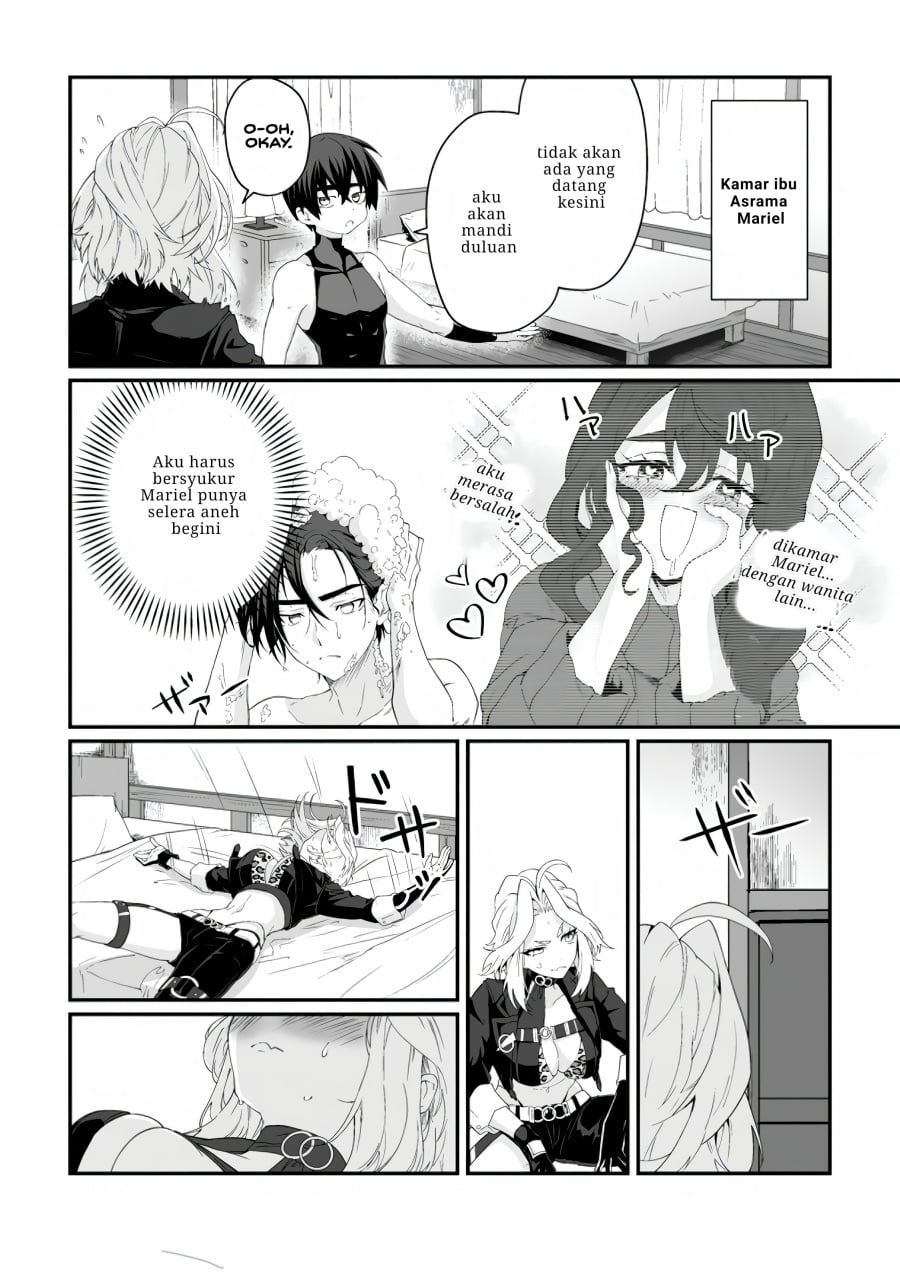 Baca Teisou Gyakuten Sekai De Yuiitsu No Otoko Kishi No Ore, Onna Kishi Gakuen Ni Nyuugaku Shitara Nazeka Eiyou Atsukai Sareta ~Zetsurin Skill De Harem Musou~ - Chapter 6.2 halaman 4